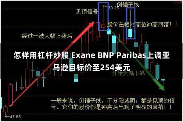 怎样用杠杆炒股 Exane BNP Paribas上调亚马逊目标价至254美元
