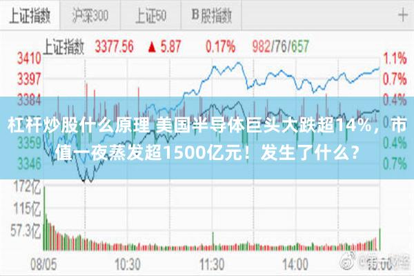 杠杆炒股什么原理 美国半导体巨头大跌超14%，市值一夜蒸发超1500亿元！发生了什么？