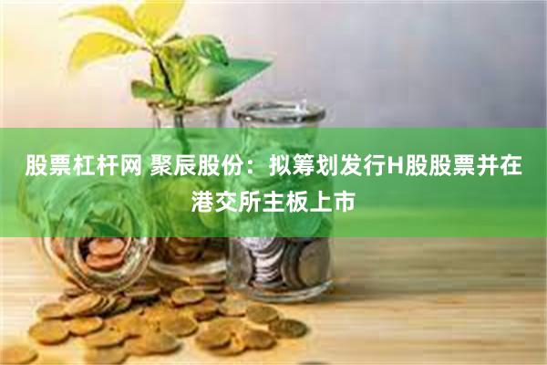 股票杠杆网 聚辰股份:拟筹划发行H股股票并在港交所主板上市